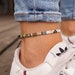 Surfer Beach Anklet for Women and Men - Womens Boho Ethno Ankle Bracelet - Mens Ankle Chain - Handmade Festival Jewelry - Waterproof