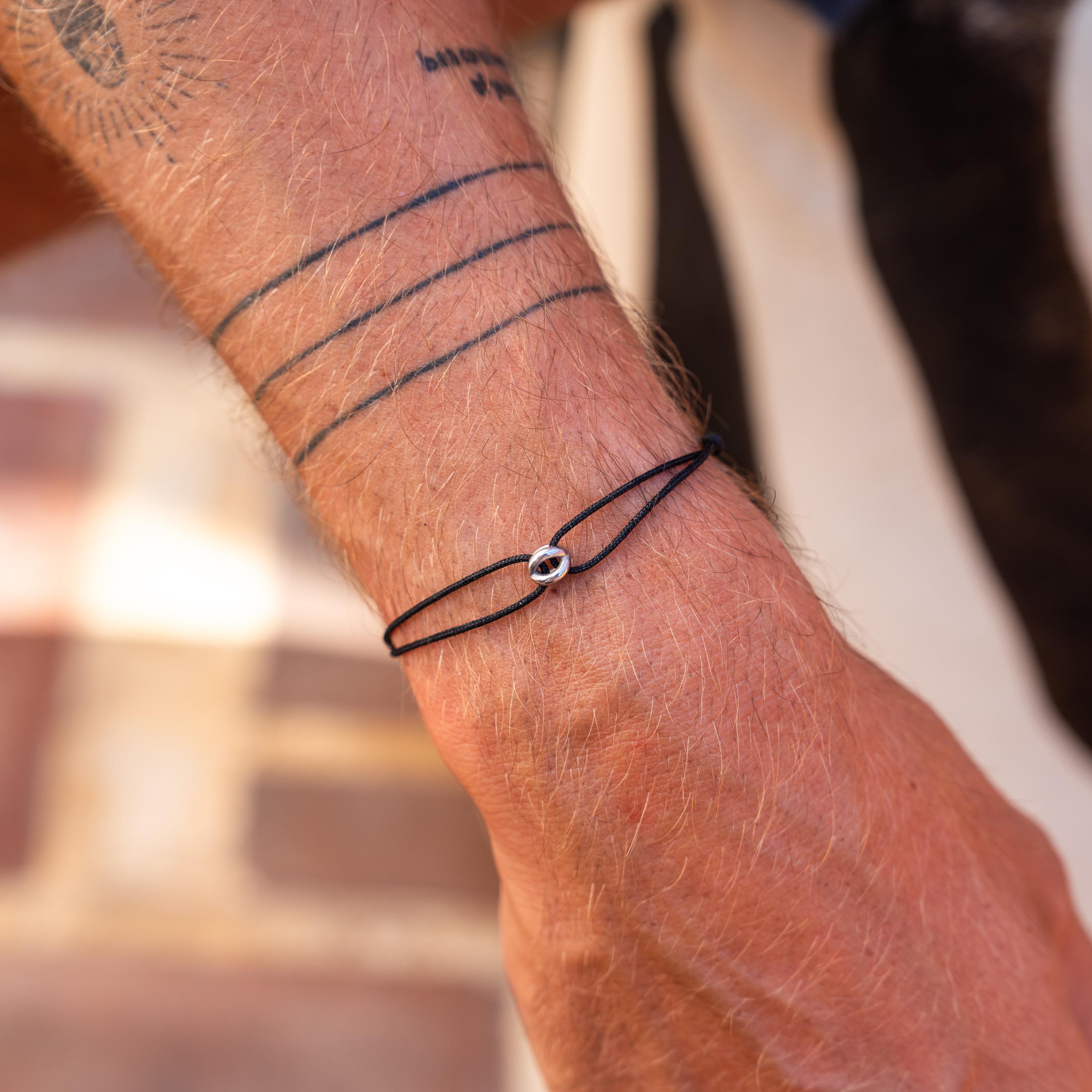 Set 4 Braccialetti Surfer In Corda - Regolabili, Stile Bohémien - Foto 5