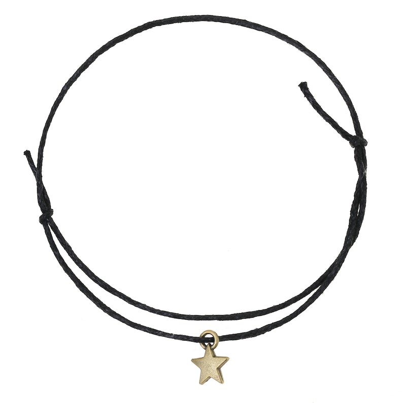 Ensemble de bracelets de cheville faits à la main pour femmes Bracelet de cheville avec pendentif soleil et lune Bracelet de cheville Boho Cadeau meilleur ami Amitié image 3