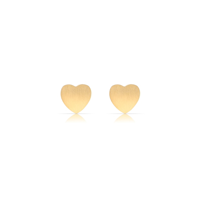 Kreis Ohrringe Gold Edelstahl Ohrstecker Damen und Herren Geometrischer Ohrring Minimalistischer Schmuck Geschenk für Sie Bild 9