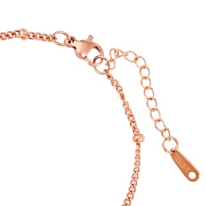 Minimalistisches Armband Silber Gold Rosé Gliederarmband Verstellbar für Damen Filigrane Edelstahl Armkette Frauen Geschenk für Sie Roségold