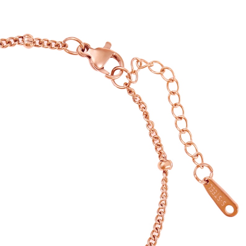 Minimalistisches Armband Silber Gold Rosé Gliederarmband Verstellbar für Damen Filigrane Edelstahl Armkette Frauen Geschenk für Sie Roségold
