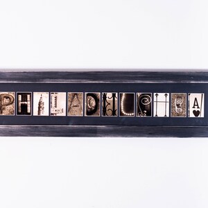 Philadelphia City Name Frame