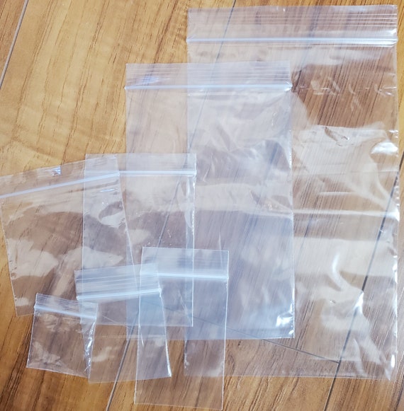 50 2 X 3 Zip Lock Plastic Bags 2 MIL Clear Bags 