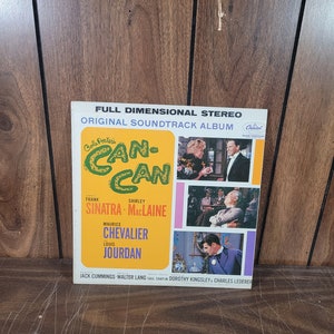 Cole Porter's Can-Can Original Soundtrack Music Album Various Artists LP Record