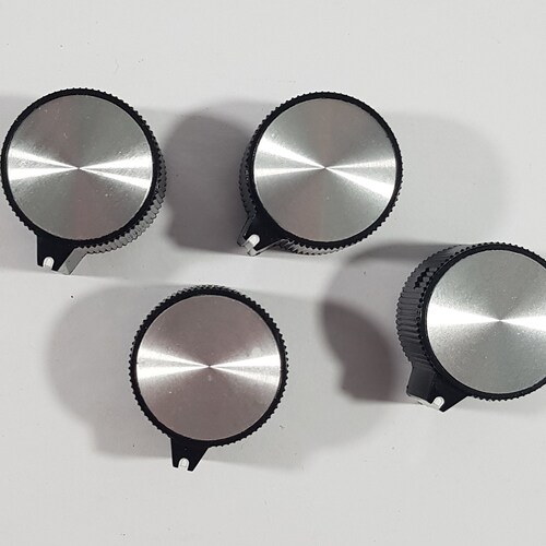 Set of 4 Potentiometer Knobs Indicators Pointers Radio Etsy