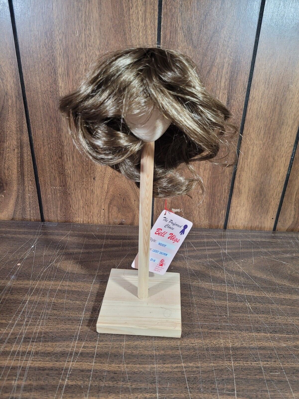 Bell Ceramics Doll Wig Wendy Light Brown Hair Color Size 13 14 Etsy