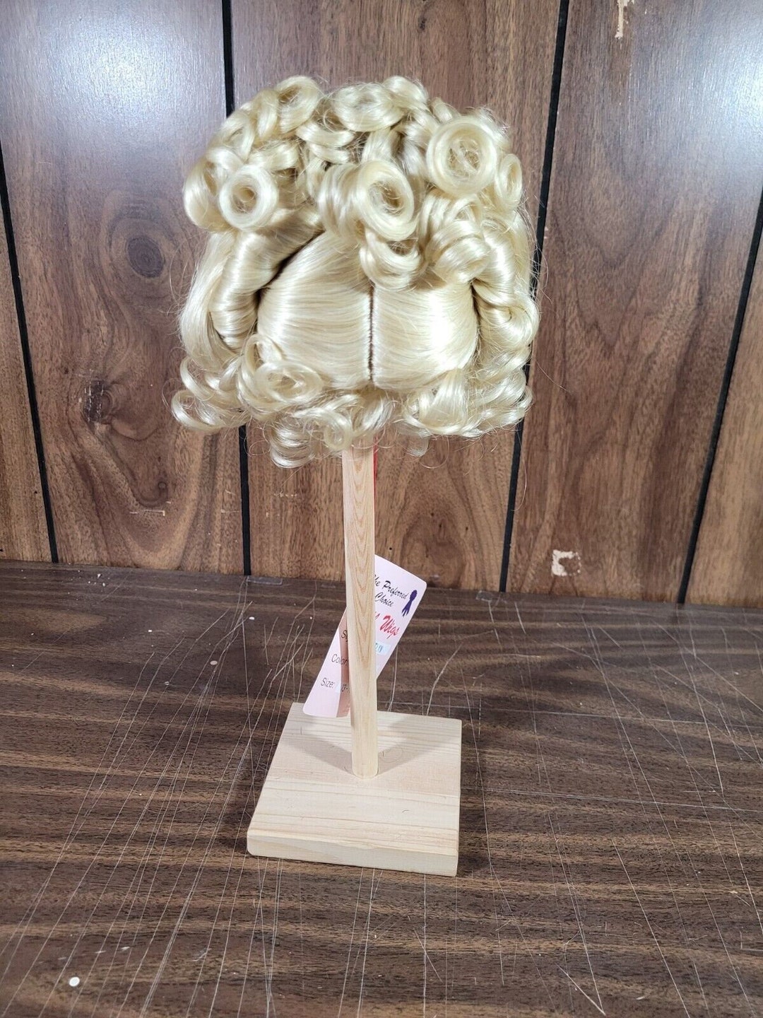 Bell Ceramics Doll Wig Kaitlyn Hair Color PBL ( Pale Blonde Hair Color