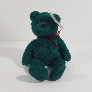 TY Holiday Teddy The Bear (2001) Beanie Baby Collectible NWT