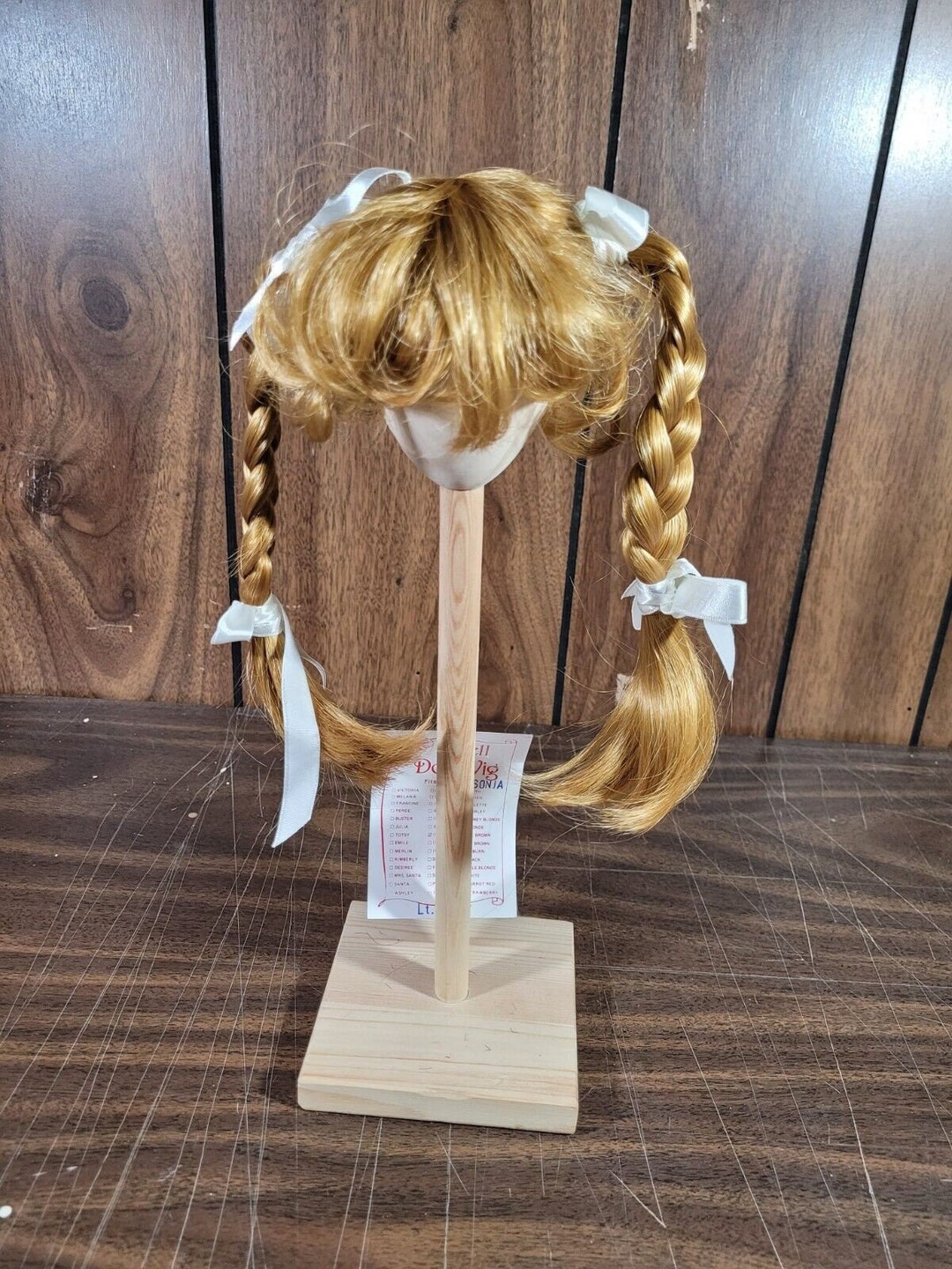 Bell Ceramics Doll Wig Sonia Light Copper Size 11 12 NIB Etsy