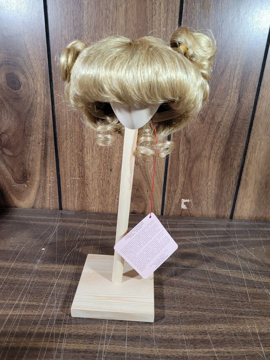 Bell Ceramics Doll Wig Patti Blonde Hair Color Size 15 16 NIB Etsy