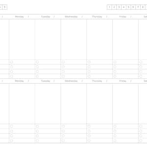 Bi-weekly Planner | Bi-weekly Planner Printable | Bi-weekly Planner PDF ...