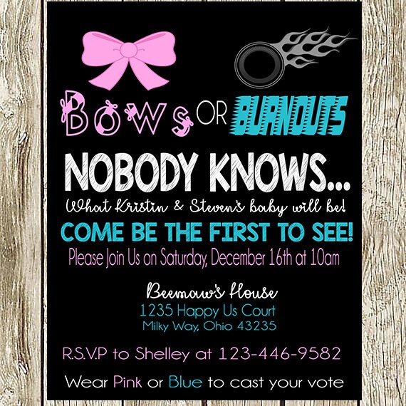 Etsy Gender Reveal Invitations 4