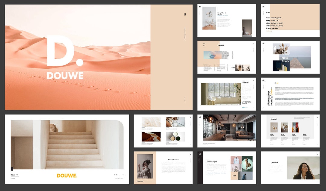 Creative Portfolio Template - Etsy