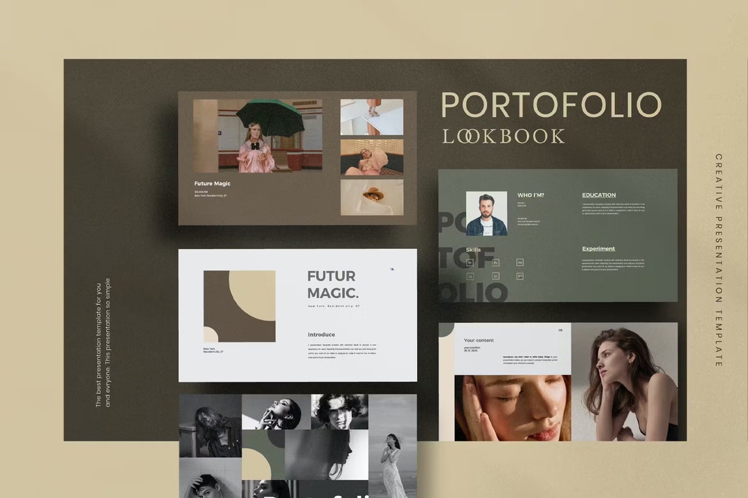 Portfolio - Keynote Creative Lookbook Fashion - Etsy