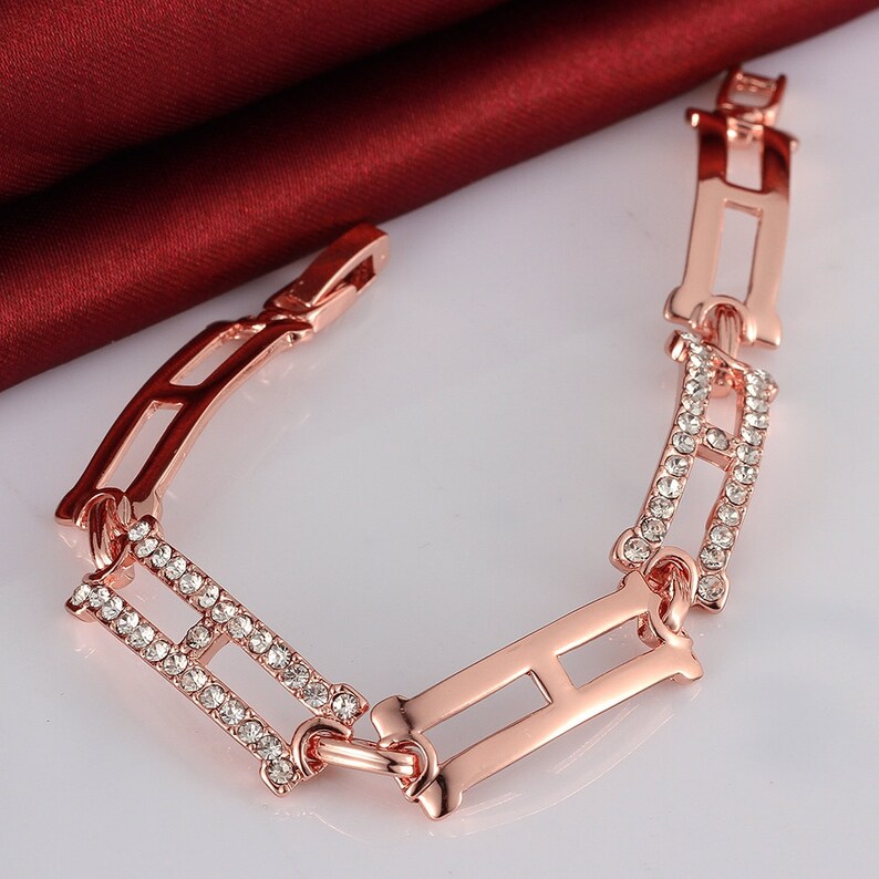 18K rose gold plated Bracelet