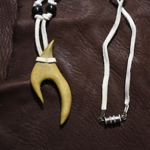 Wooden Pendant, Necklace