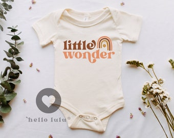 Little Wonder Onesie®, Baby Shower Gift, Cute Vintage Onesie®, New Pregnancy Announcement®,  Baby Clothes Bodysuit, Gift Idea Onesie 053