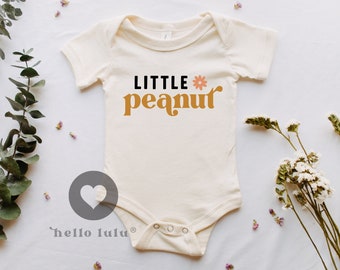 Little Peanut Onesie®, Baby Shower Gift, Cute Vintage Onesie®, Funny Onesie®, Little Peanut Baby Bodysuit  046
