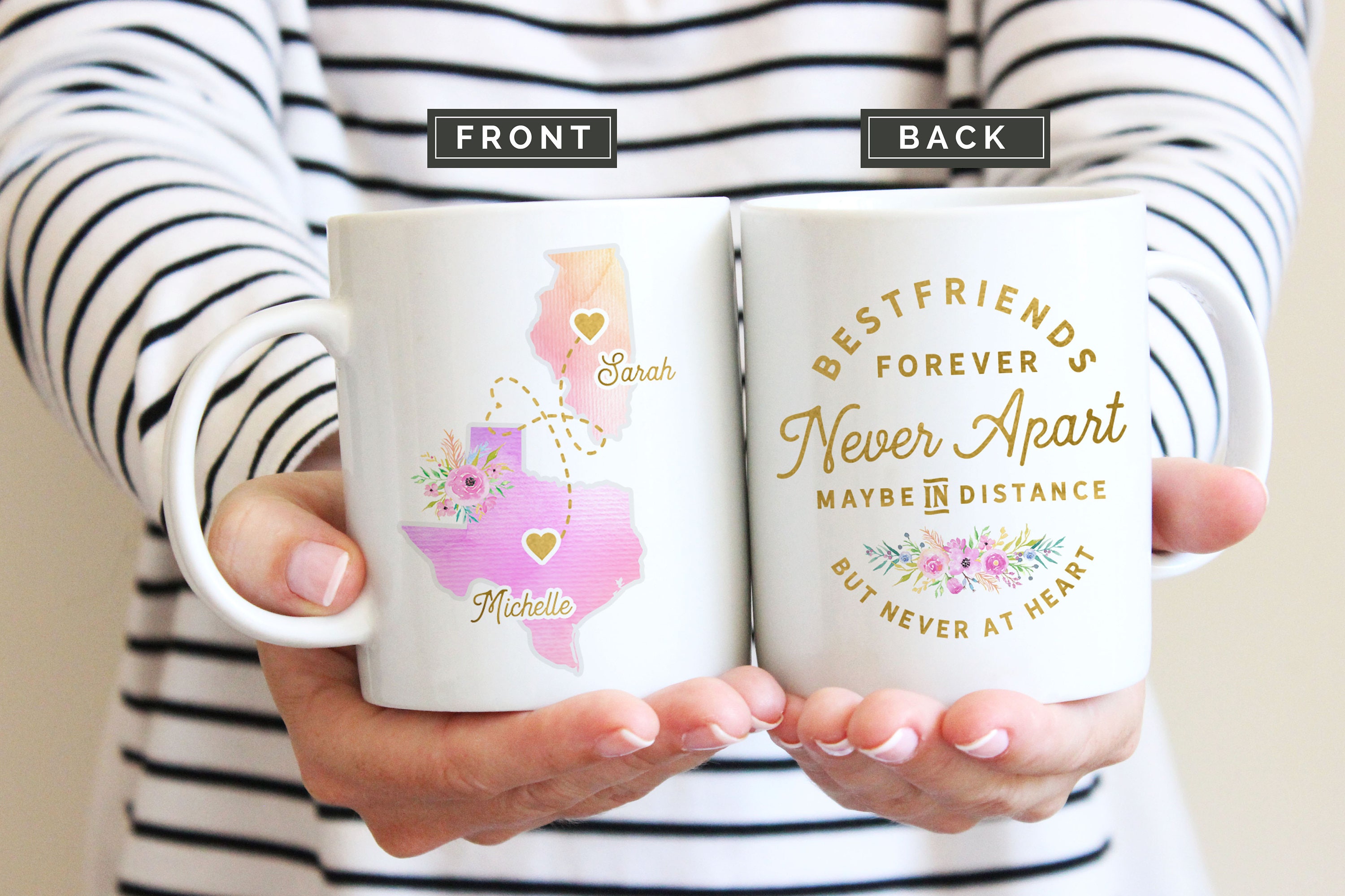 Best Friend Moving Away Mug Best Friend Long Distance Mug Etsy