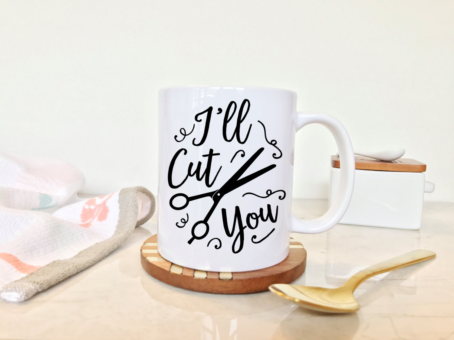 Hair Dresser Mugs Salon Gifts Hair Stylist Gifts Coffee Etsy