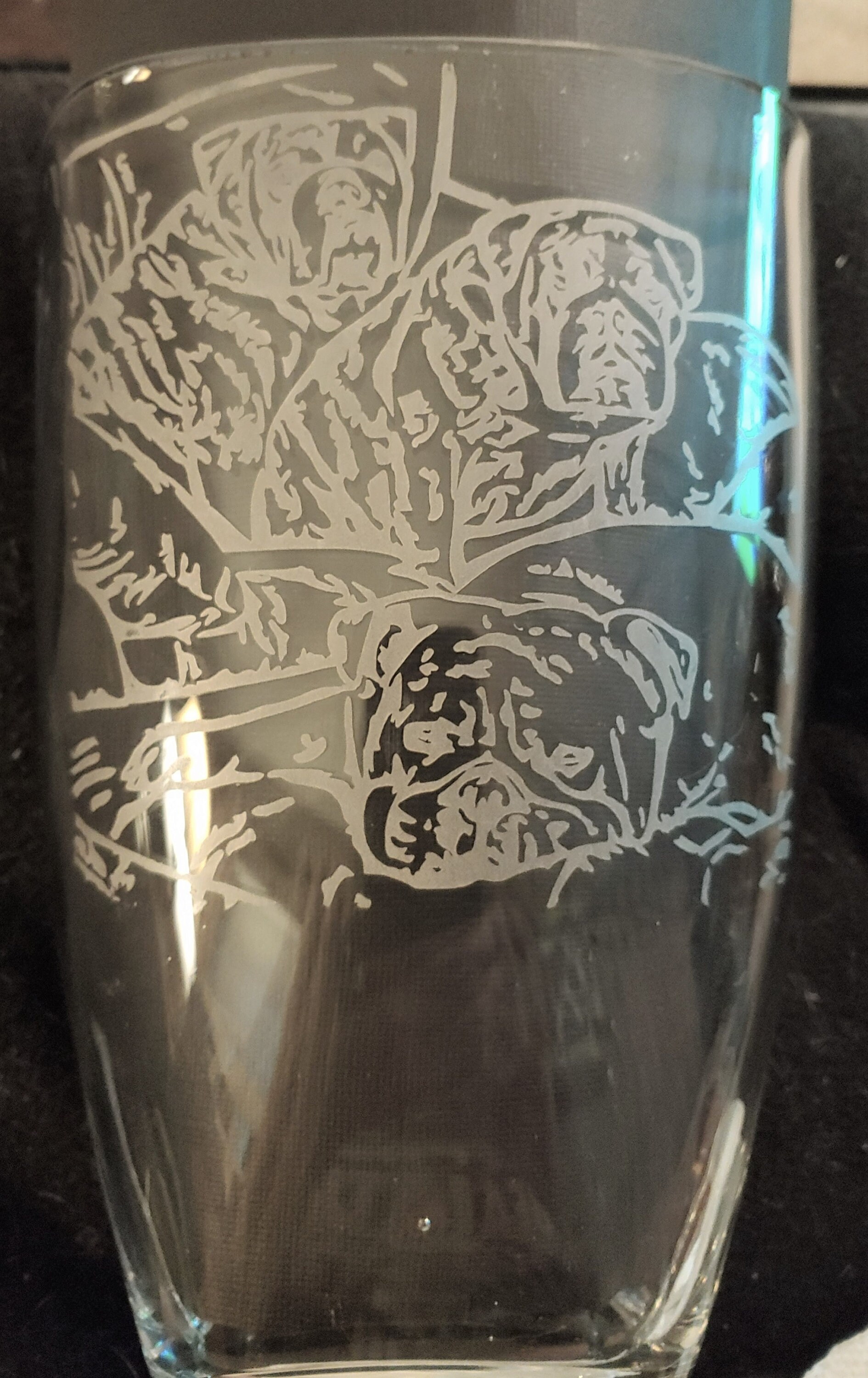 Custom Etched Vases Etsy