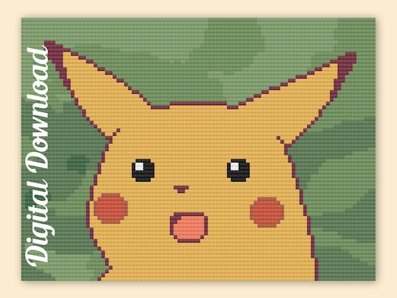 HOW TO DRAW PIKACHU ( SURPRISED PIKACHU MEME) - POKÉMON 