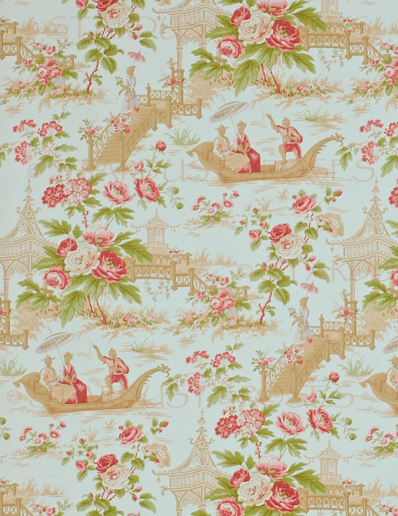 Printable Chinoiserie DOWNLOAD DIGITAL Art Print Instant | Etsy