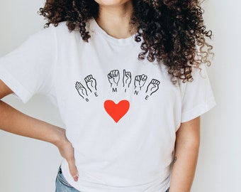 Be Mine ASL San Valentino Download digitale SVG PNG