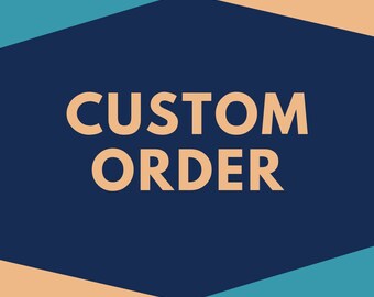 Etsy Custom Order Request: Discuss Design & Pricing