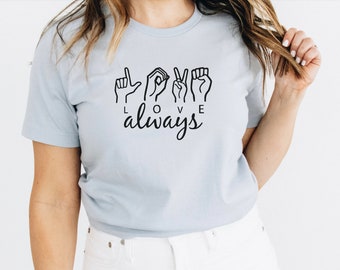 ASL Love Always Download digitale SVG PNG