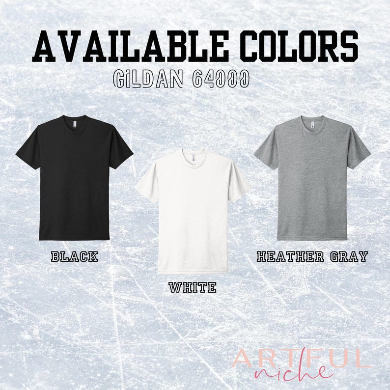 Puede incluir: Tres camisetas en negro, blanco y gris jaspeado. Las camisetas son Gildan 64000.