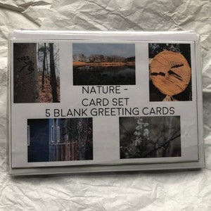 Nature Photography Greeting Card Set
