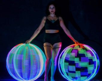 TwiLight Hoop Shuffle HD LEDs / Smart LED Hula hoop