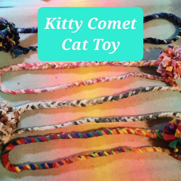 Kitty Comet Fleece Cat Toy