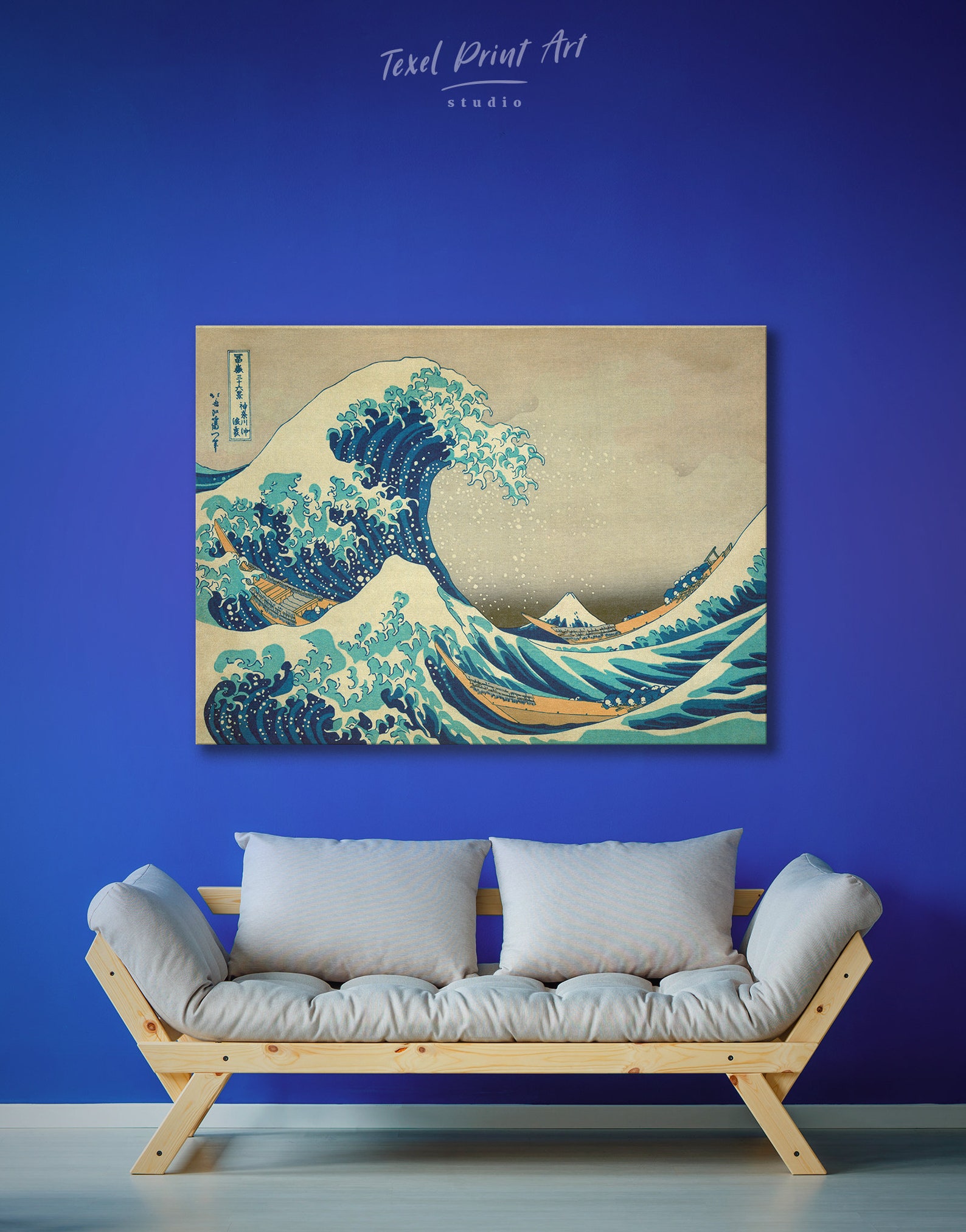 The Great Wave off Kanagawa Hokusai Japanese Wave Painting Etsy