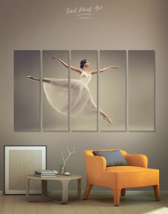Ballerina Wall Art Dance Studio Decor Ballet Dancer Print Etsy
