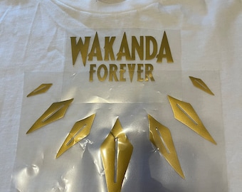 Wakanda Forever Black Panther Decal