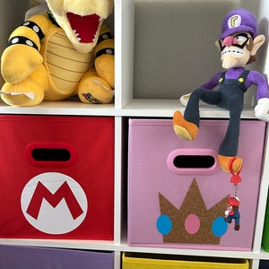 Nintendo Mario Stoff Aufbewahrungswürfel