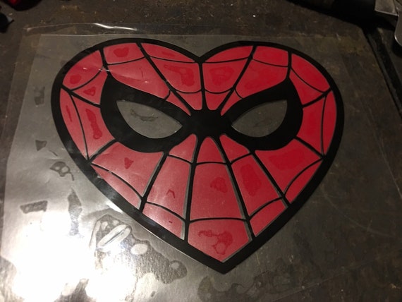 Patch Thermo-Collant - Spiderman : Masque circulaire