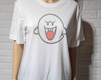 Mario Shirts Boo and Piranha Plant