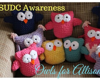 Crochet Plush Owl