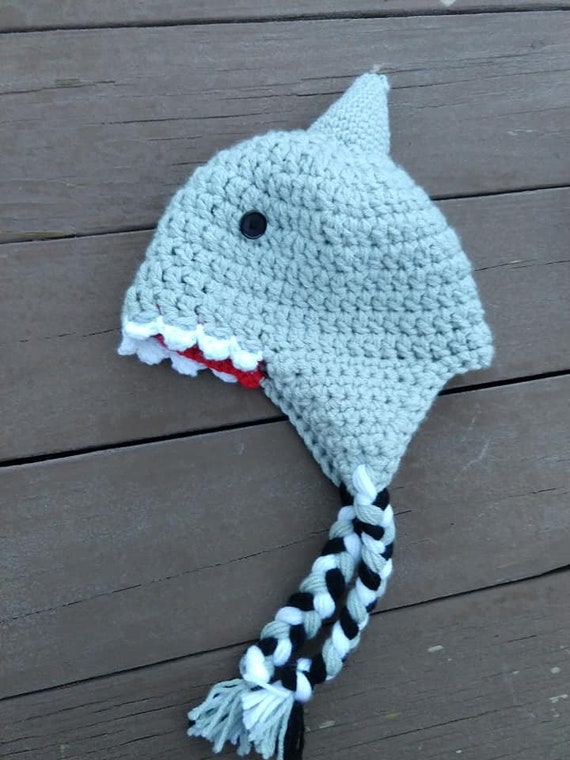 baby shark winter hat