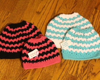 Messy Bun Hat