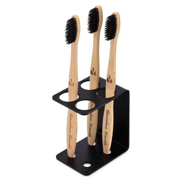 Workshop Seconds in Discontinued black Color may have defects such as scratches chips or marks Tooth Brush Stand