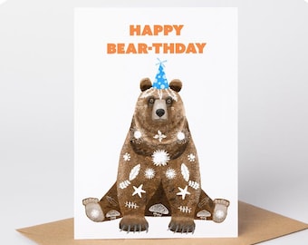Bear Birthday Card
