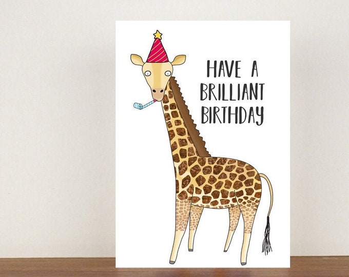 Have A Brilliant Birthday Card, Birthday Cards, A6 Card, Cute Cards, Greetings Cards For Birthdays, Birthday 9