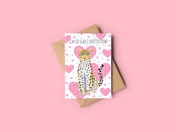 Spotted You, Love Greeting Card Spotted You, Love Greeting Card