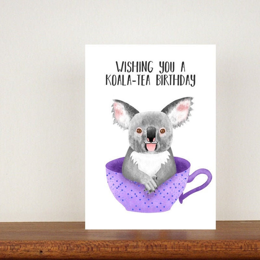 Anniversaire unique souhaite joyeux anniversaire à vous Koala' Sticker