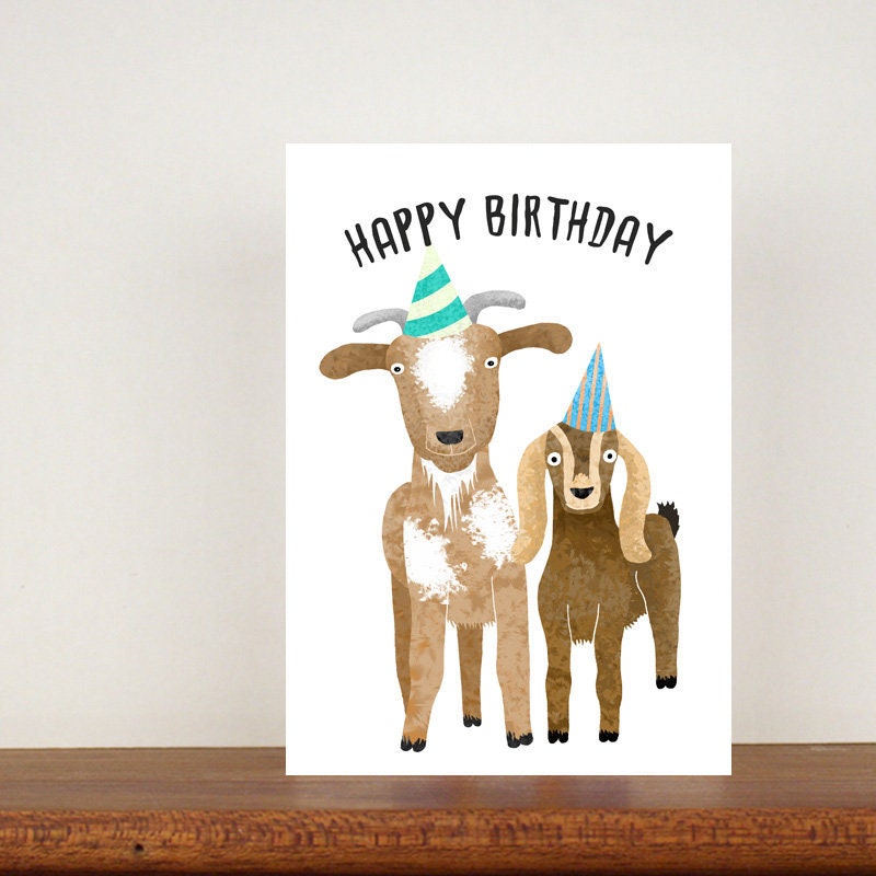goat-happy-birthday-card-birthday-cards-a6-card-cute-cards